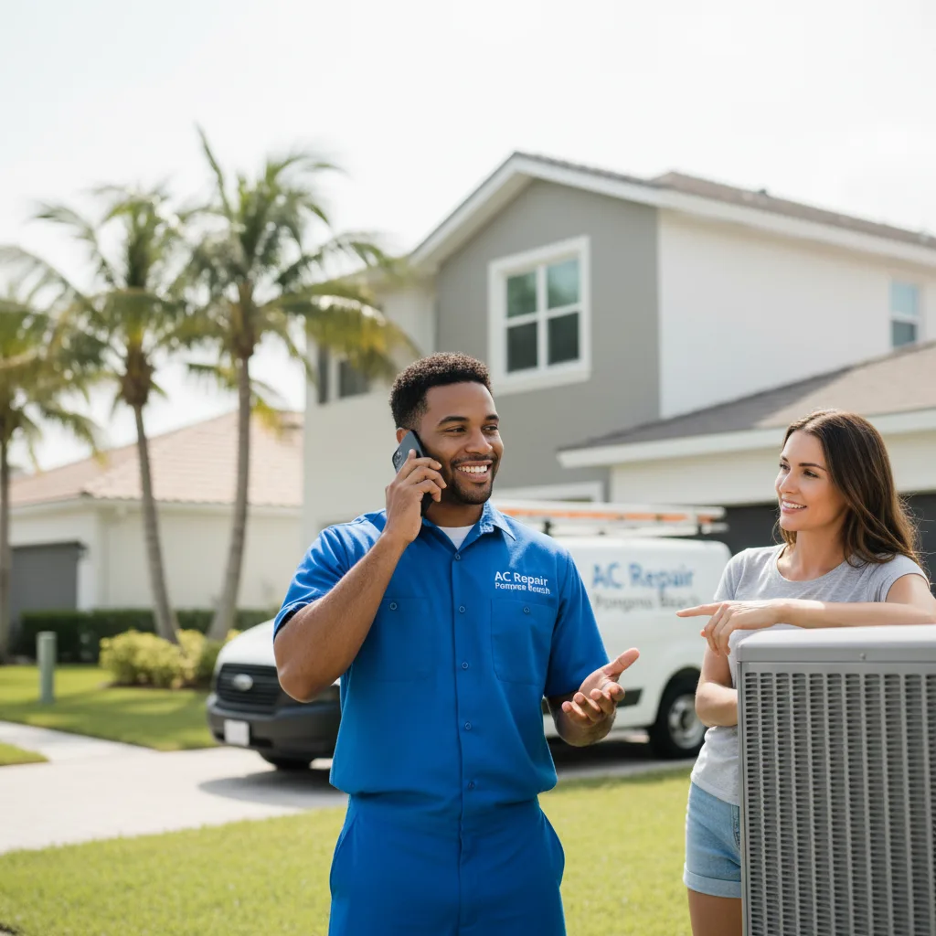 AC Repair Pompano Beach customer support in Oley